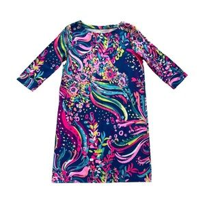 Lilly Pulitzer Sophie UPF 50+ dress in ‘Beach Loot’